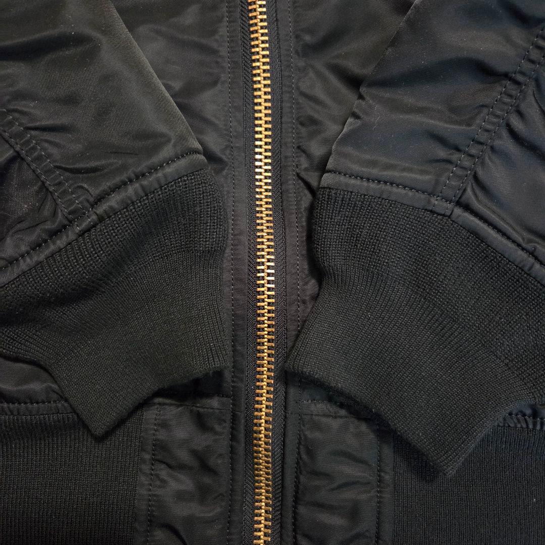 ALPHA INDUSTRIES MA-1 フライトジャケット オールブラック