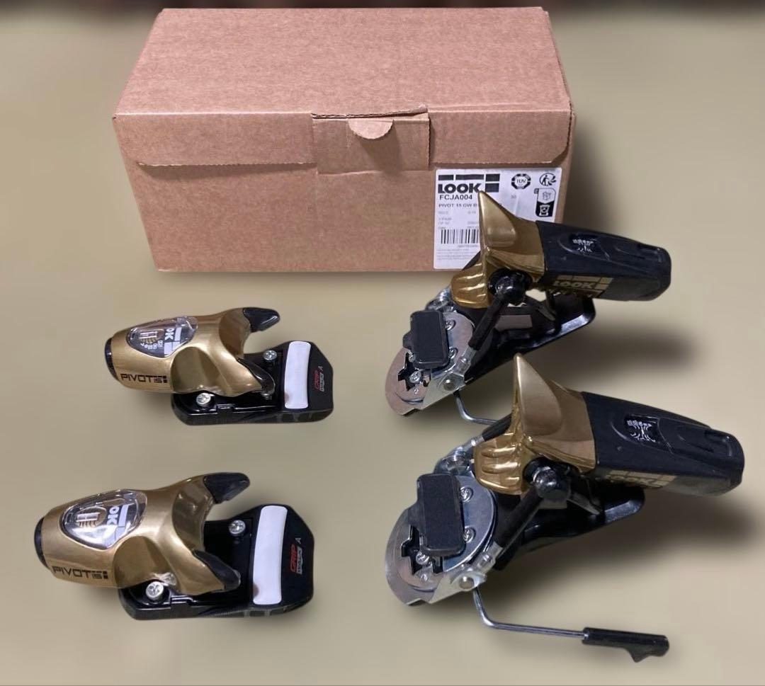 24/25 新品 LOOK PIVOT15 GW GOLD B75-B130