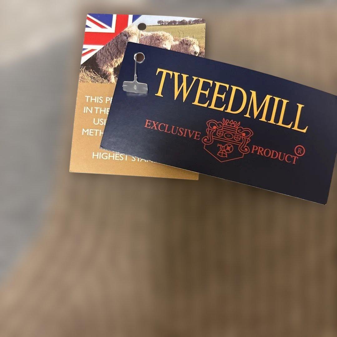 TWEEDMILL 五明祐子さんコラボ ニットポンチョ ベージュ