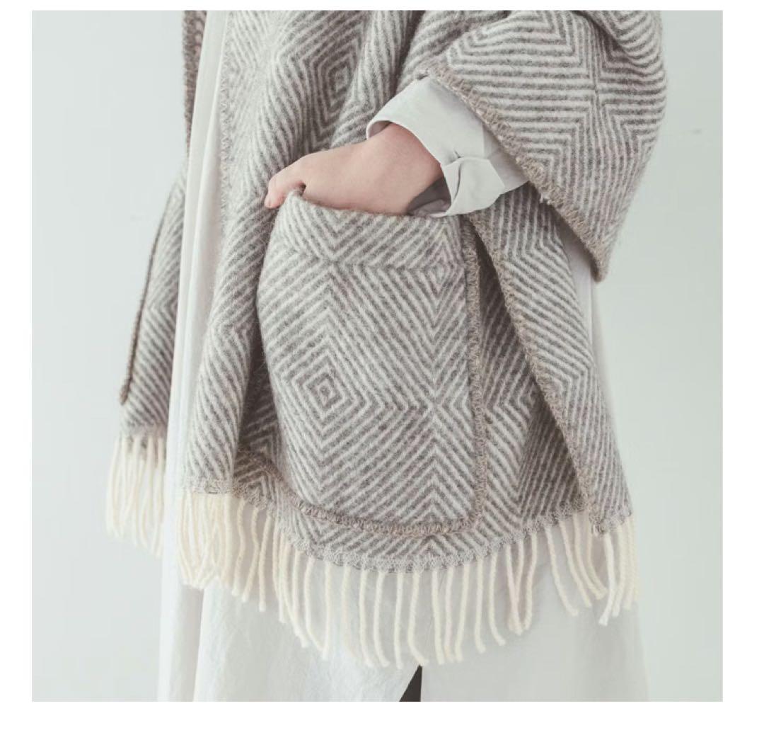 LAPUAN KANKURIT ラプアン カンクリ　ポケット付き　ショール