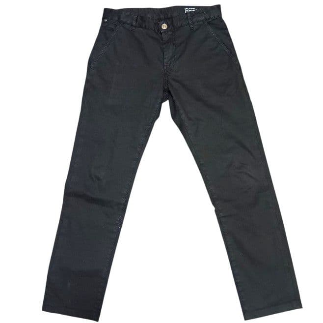 PT TORINO Grunge ブラック コットンスラックス チノパン 30