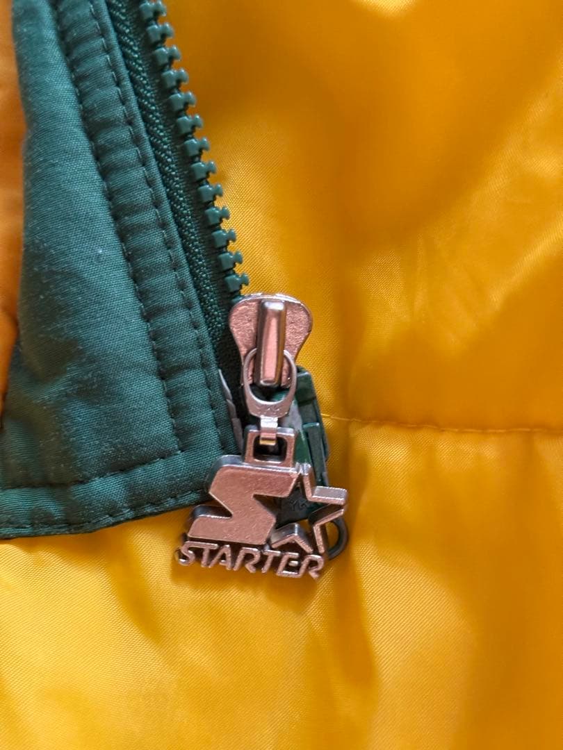 MLB メジャー　アスレチックスベンチコート　美品　みどりメンズM