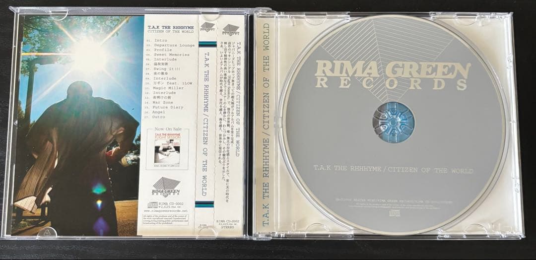 邦楽 T.A.K. THE RHHYME CITIZEN OF THE WORLD