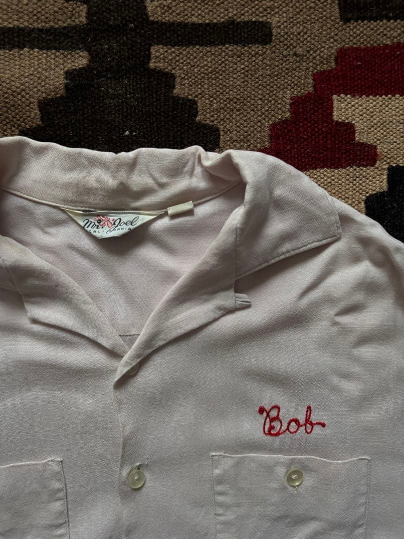 60s レーヨン ボウリングシャツ rayon shirt ボーリング 50s
