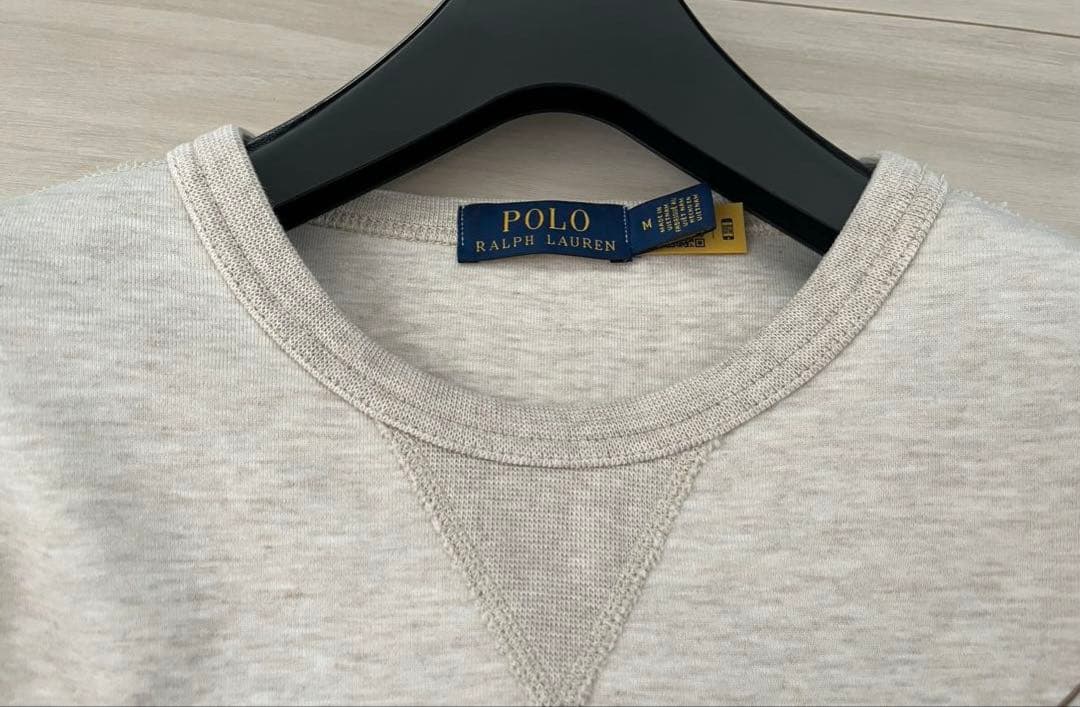 【人気完売品】POLO RALPH LAURENビッグポニースウェット　ベージュ