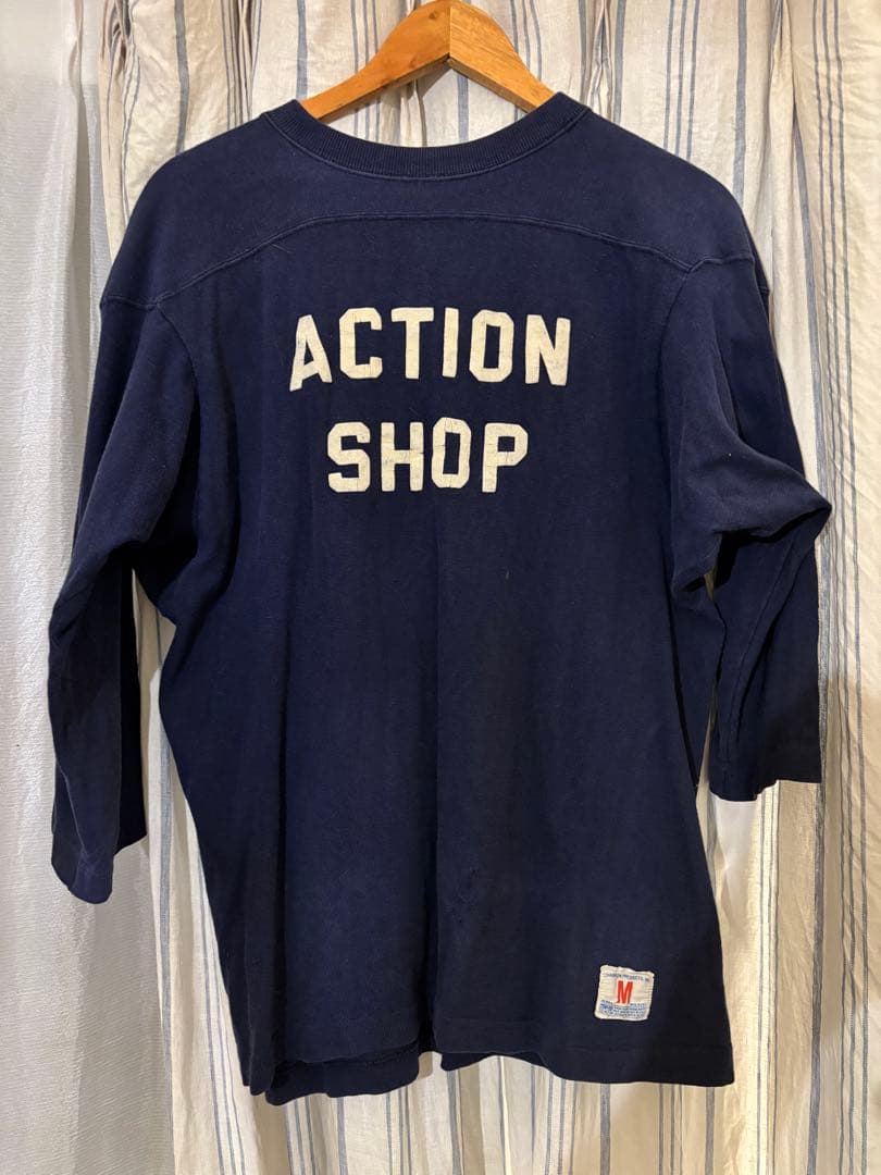 チャンピオン　フットボールシャツ　70年代　ビンテージ　M リバースウィーブ