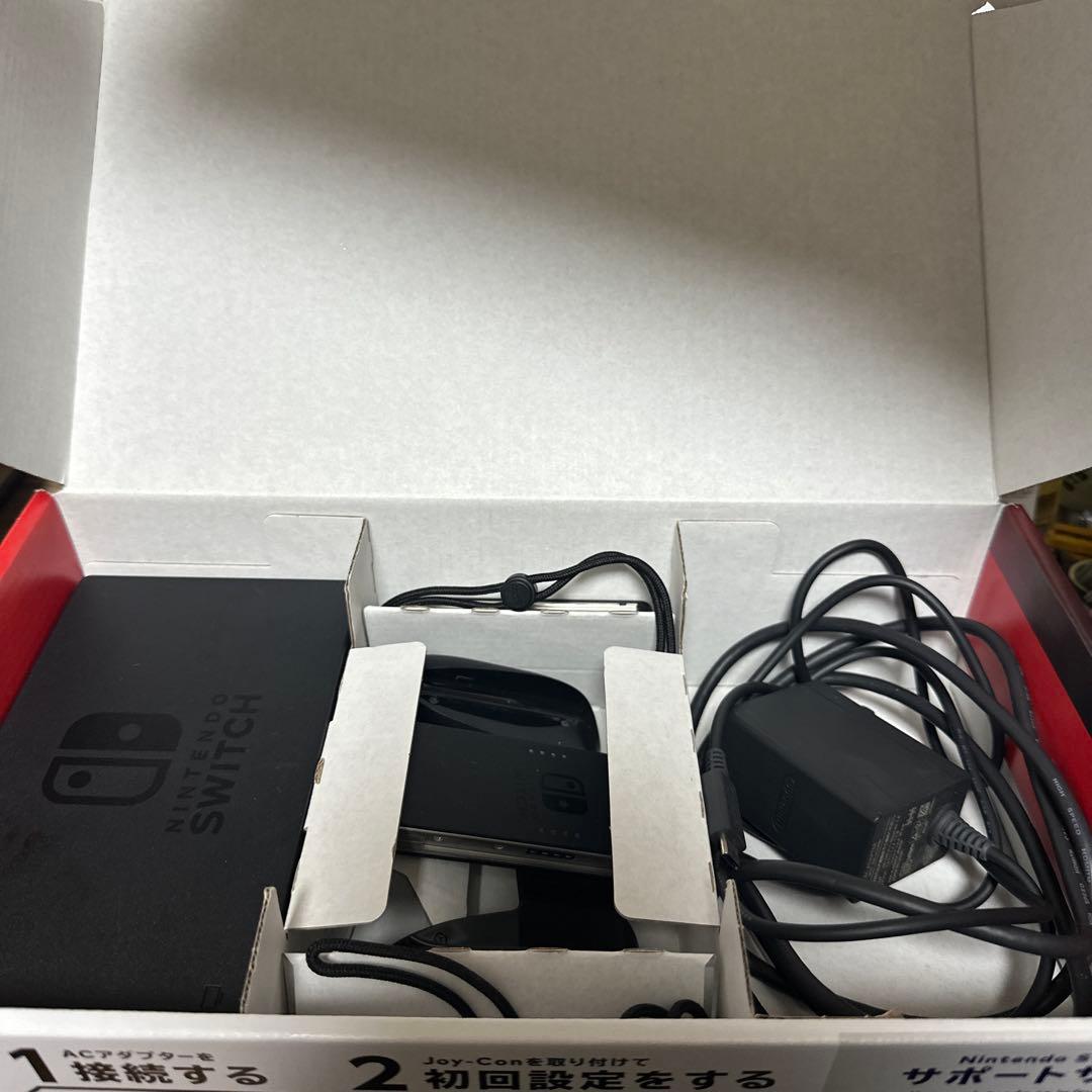 Nintendo Switch 本体 ネオンレッド/ネオンブルー付属品完備