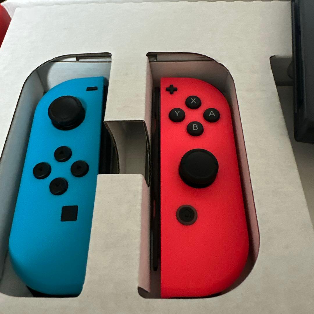 Nintendo Switch 本体 ネオンレッド/ネオンブルー付属品完備