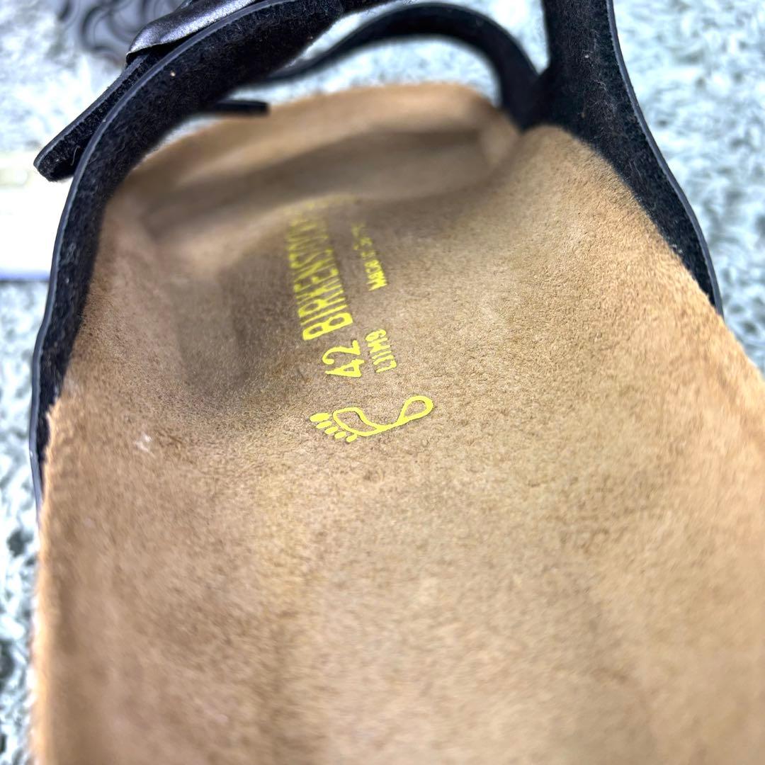 極美品✨BIRKENSTOCK ARIZONA Vegan BLACK 27㎝