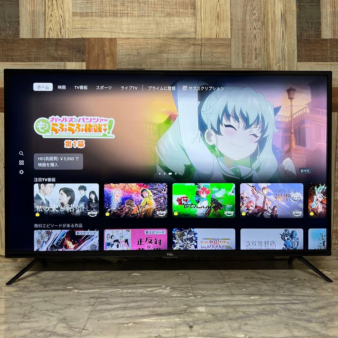 即日受渡❣️全国送料込TCL40型液晶テレビ スマートテレビネット動画アプリ搭載