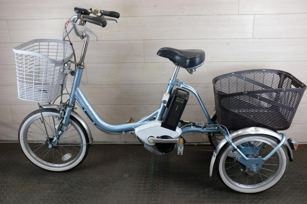 大人用★BS アシスタ　三輪車　16インチ　3段　12.8Ah充電器あり