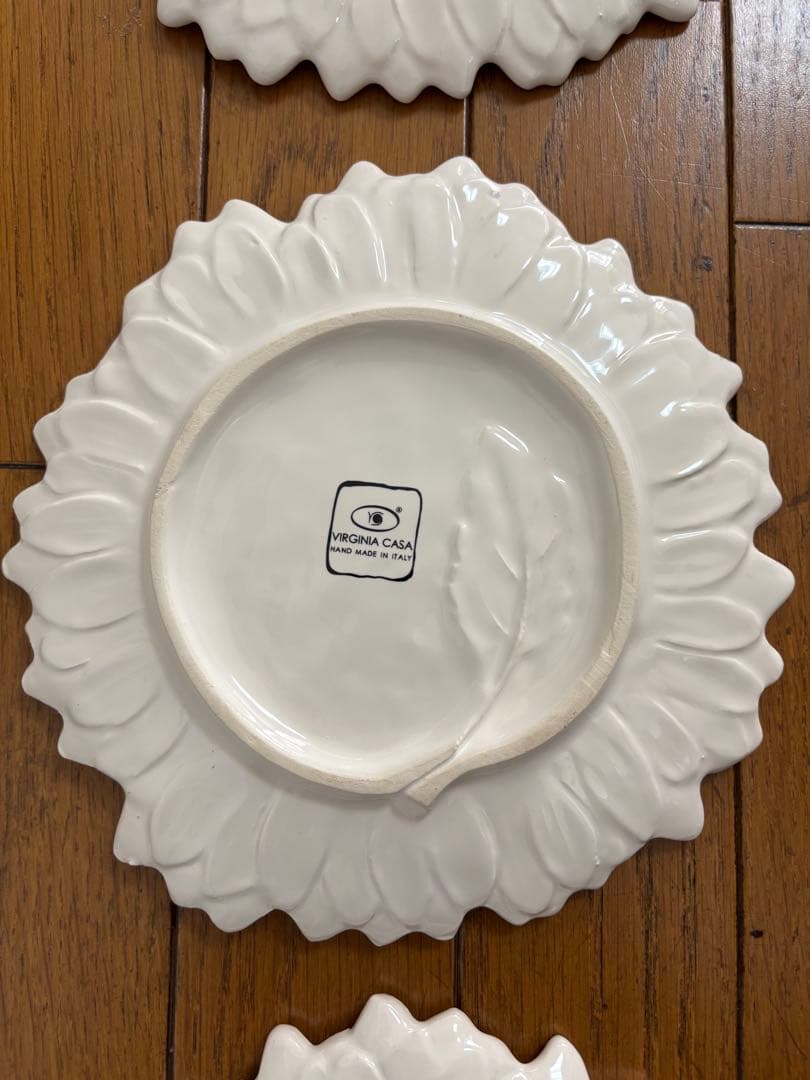 VIRGINIA CASA マルゲリータ皿 6枚セット　未使用保存品イタリア製
