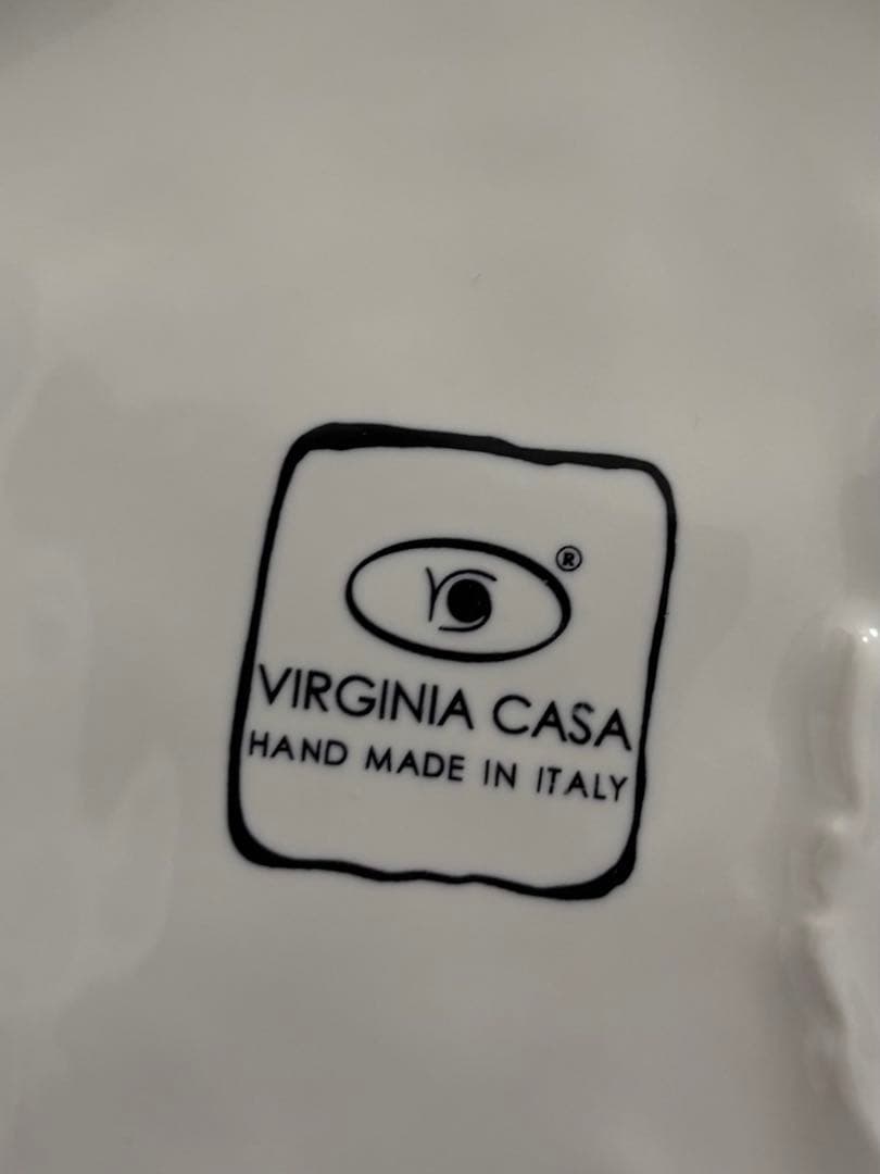 VIRGINIA CASA マルゲリータ皿 6枚セット　未使用保存品イタリア製