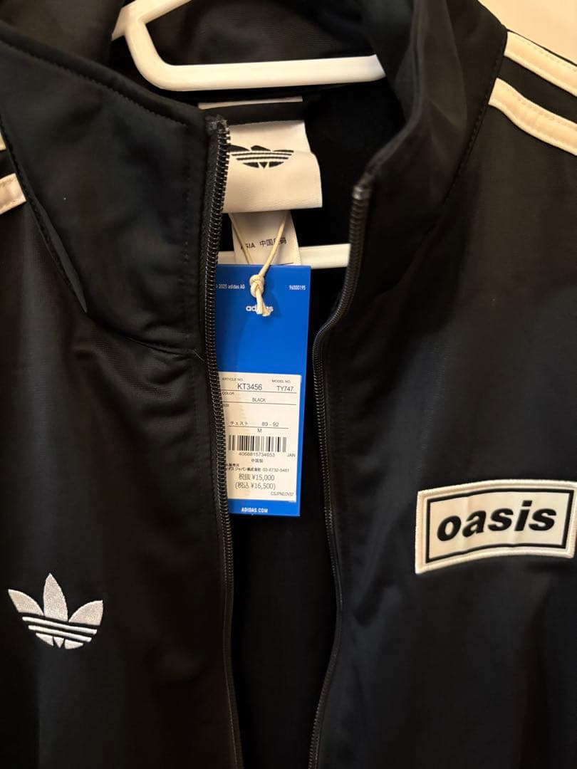 adidas Originals x Oasis Ｍサイズ　ブラック新品