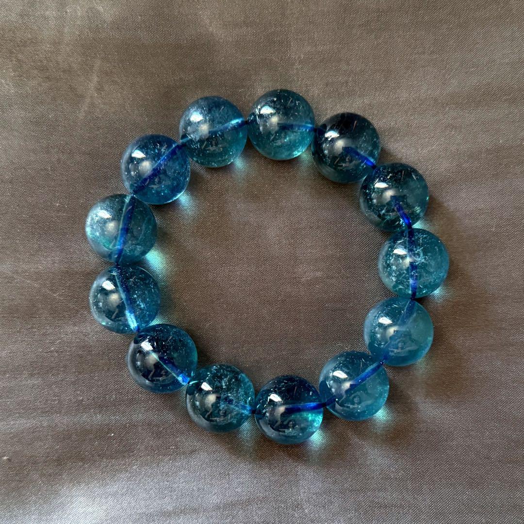 【希少•大玉•レア・天然無処理】高品質ディープブルーアクアマリン　格安出品