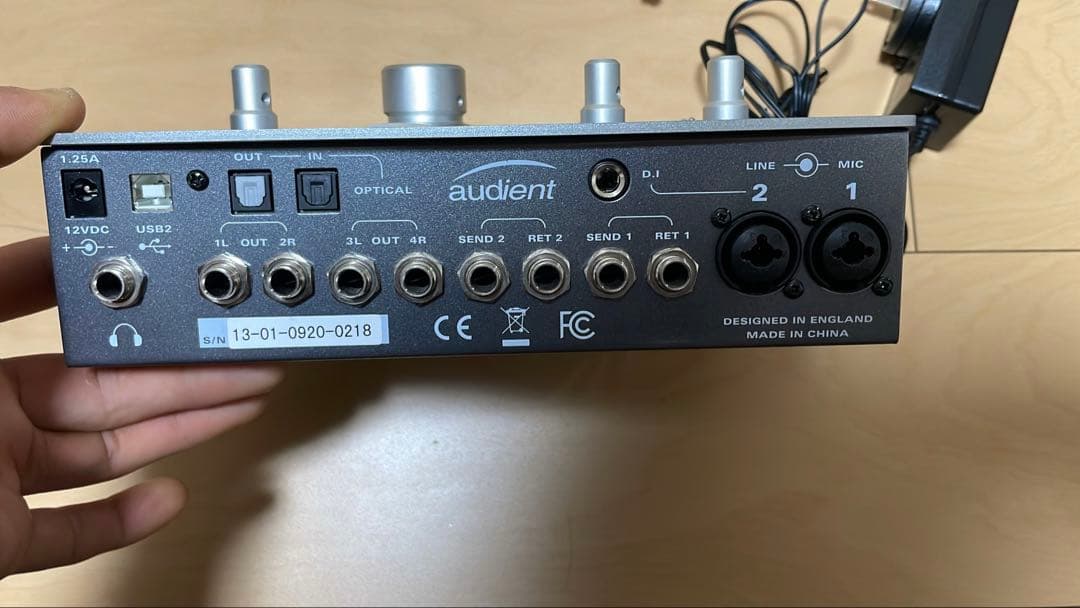 Audient iD22 10in/14outオーディオインターフェイス
