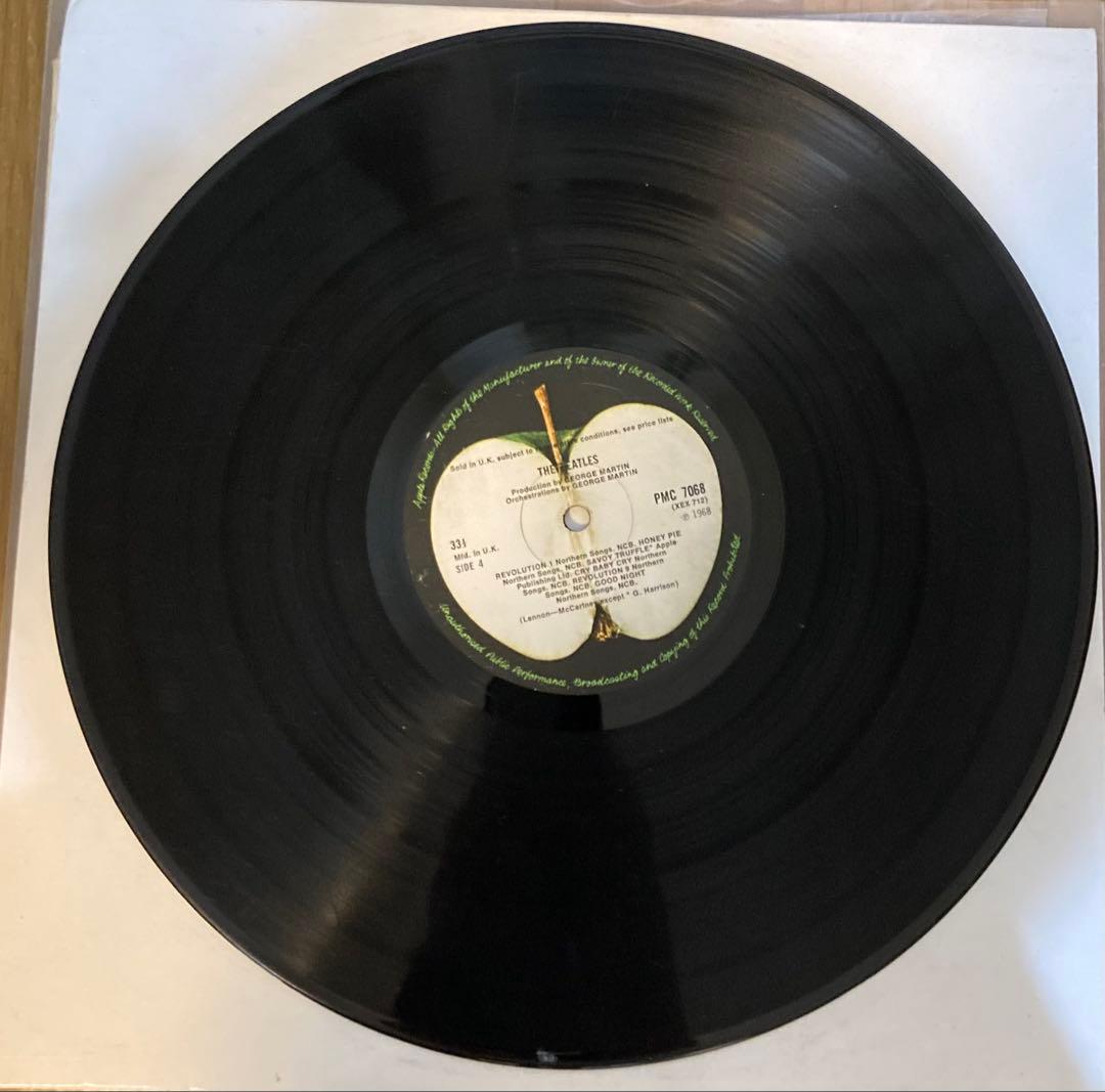 UKオリジナルMono初回1桁ホワイトアルバムBeatlesビートルズレコード