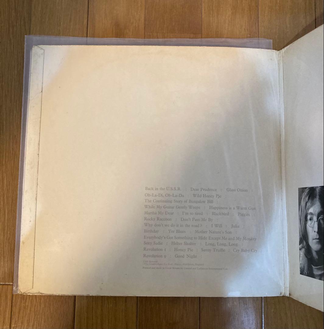UKオリジナルMono初回1桁ホワイトアルバムBeatlesビートルズレコード