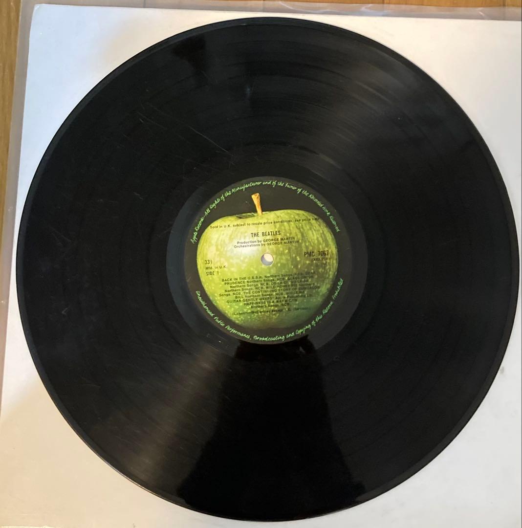 UKオリジナルMono初回1桁ホワイトアルバムBeatlesビートルズレコード
