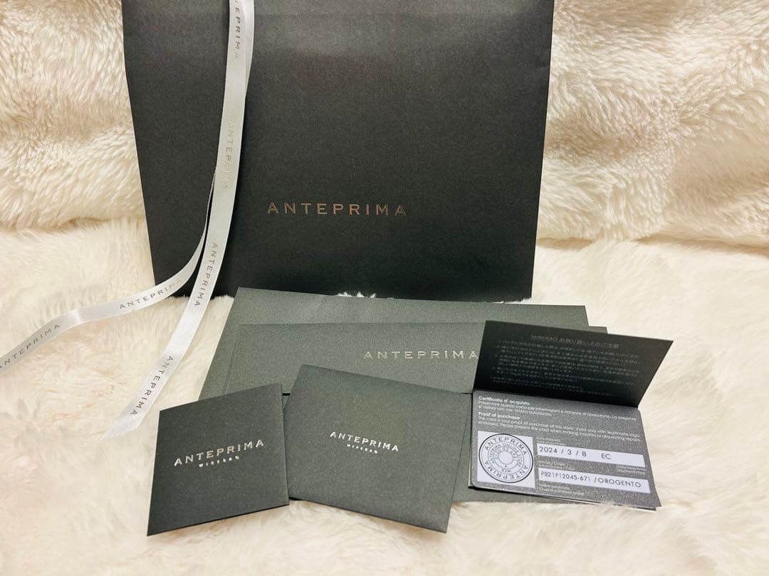 ♦︎アンテプリマ♦︎ ミニアトゥーラ シルバーゴールド