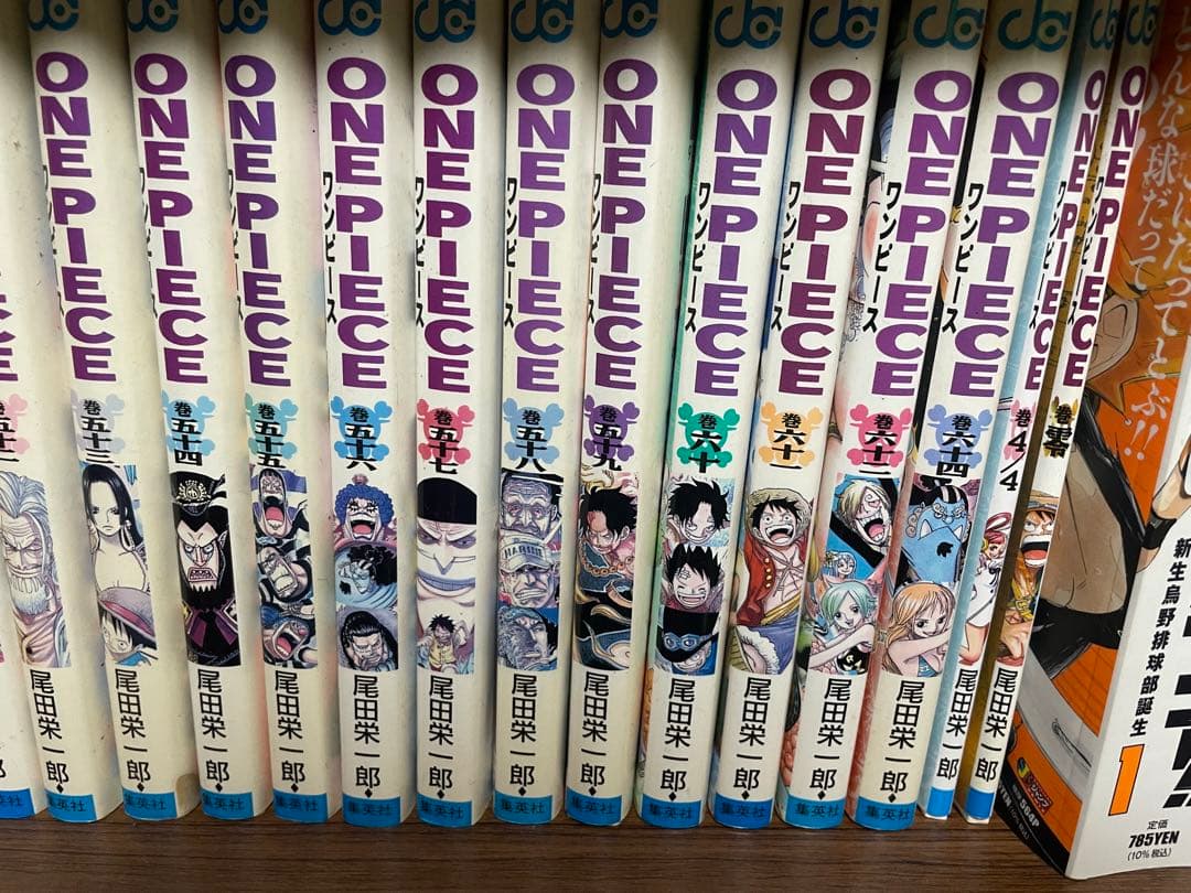 ONE PIECE漫画　ジャンプ単語本　1〜64巻セット