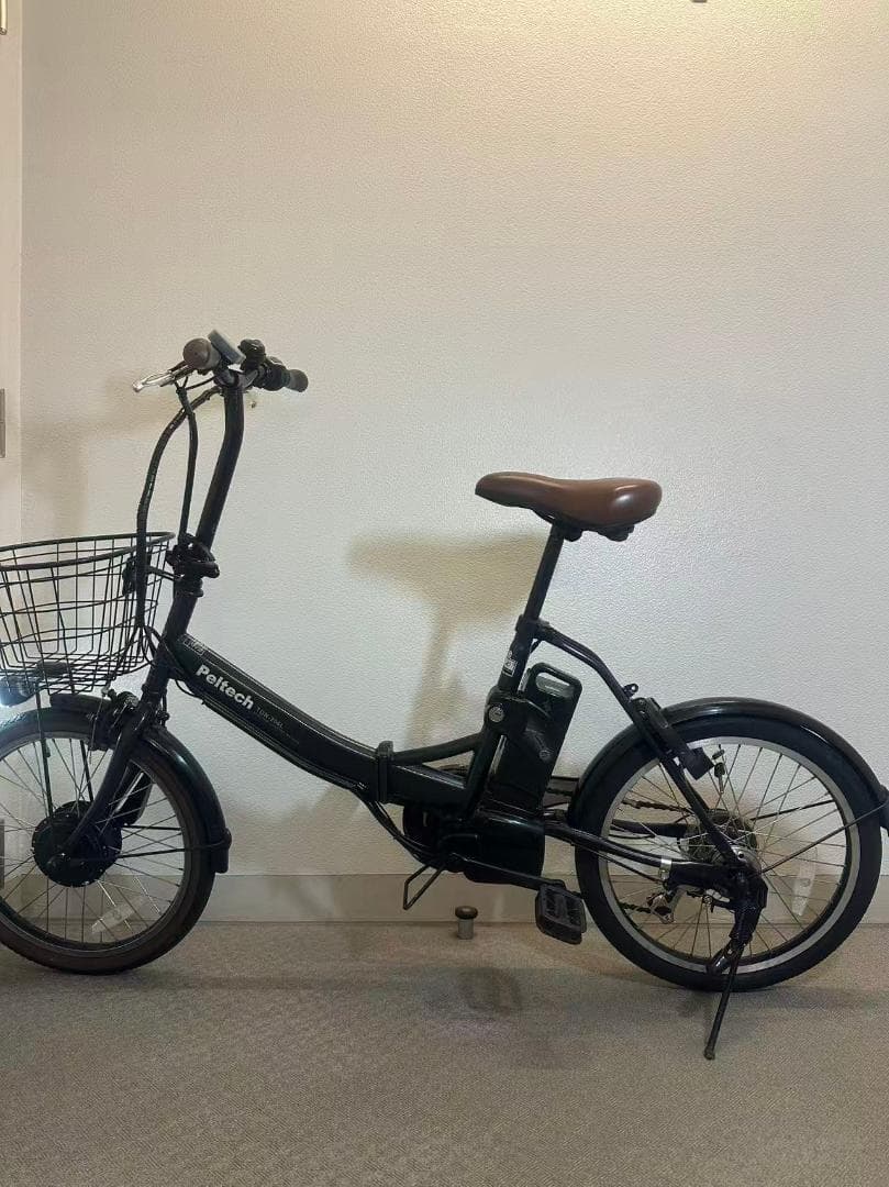 『配送可』ＰＥＬＴＥＣＨペルテック ＴＤＮ－２０６Ｌ折りたたみ電動アシスト自転車