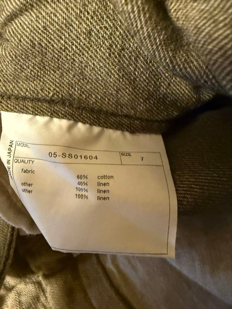 【サイズ7】sus-sous シュス　trousers,work