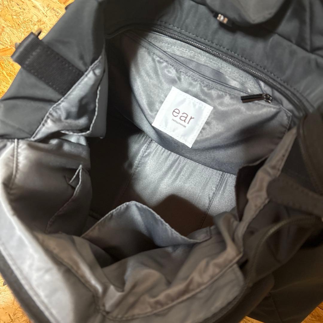 ear papillonner イヤパピヨネ ナイロン 2way ブラック