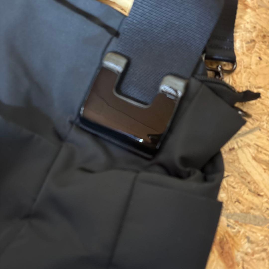 ear papillonner イヤパピヨネ ナイロン 2way ブラック