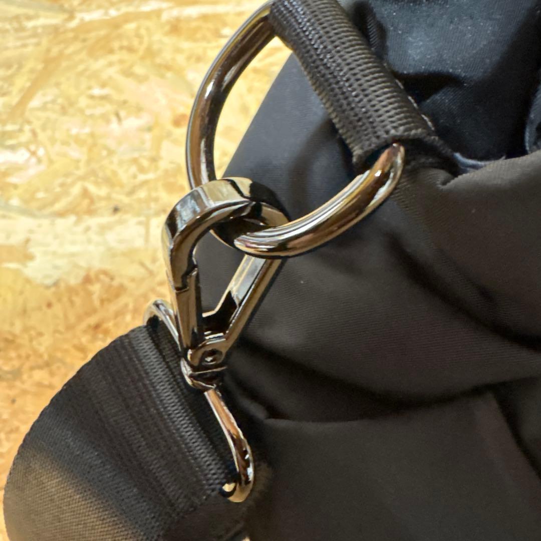 ear papillonner イヤパピヨネ ナイロン 2way ブラック