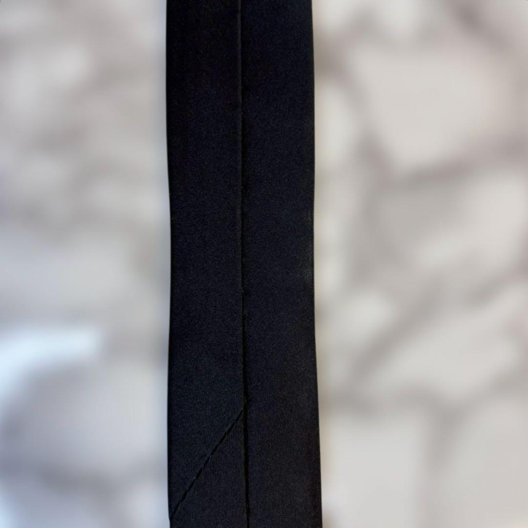 【レア✨】DIOR ネクタイ　ブラック　黒　ビー　蜂　ワンポイント　細身