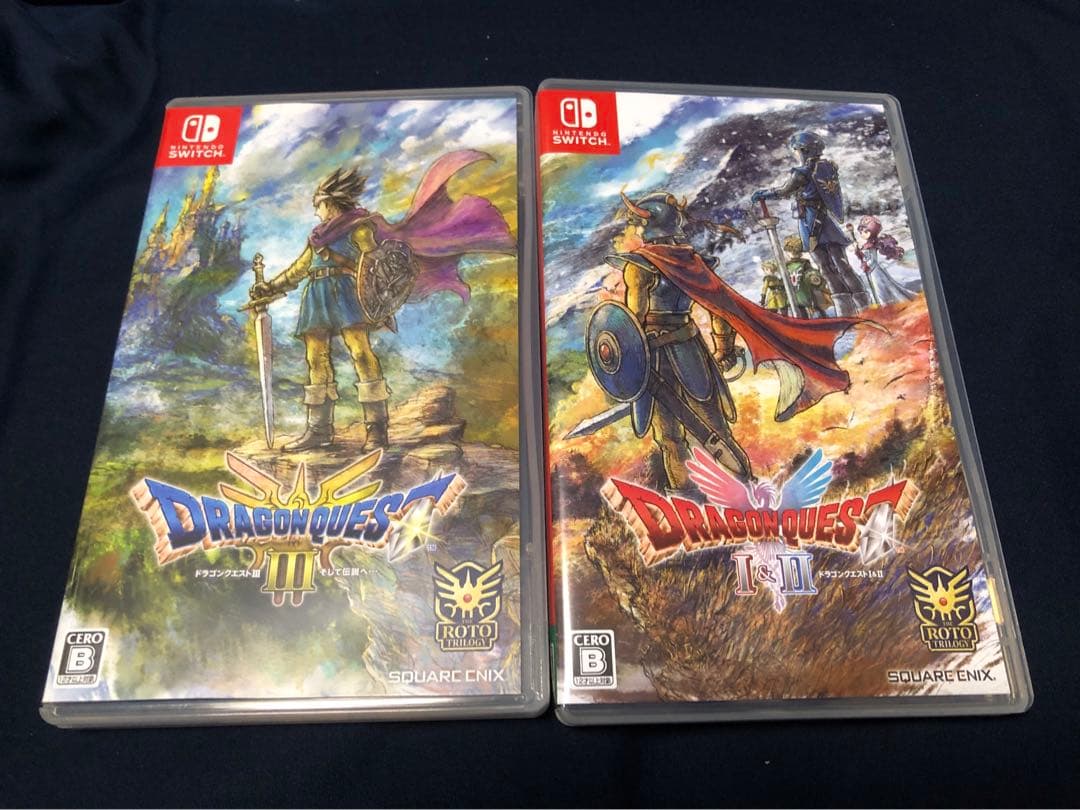 ドラゴンクエスト1&2、3 セット switch