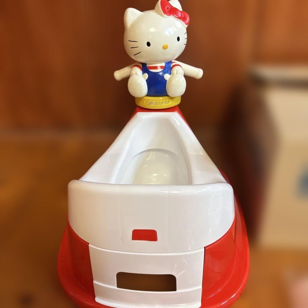 ハローキティDXオマル 廃盤 未使用箱付きピノチオ サンリオ