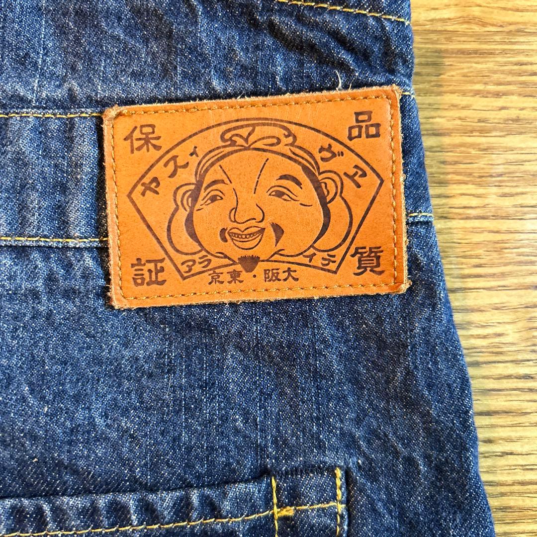 エヴィス　オーバーオール　サロペット　mサイズ　ヴィンテージ　かもめ