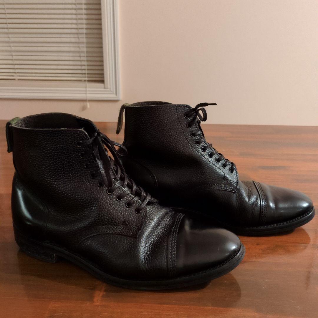 Sanders　サンダース　ミリタリー　ブーツ　　　革靴　黒