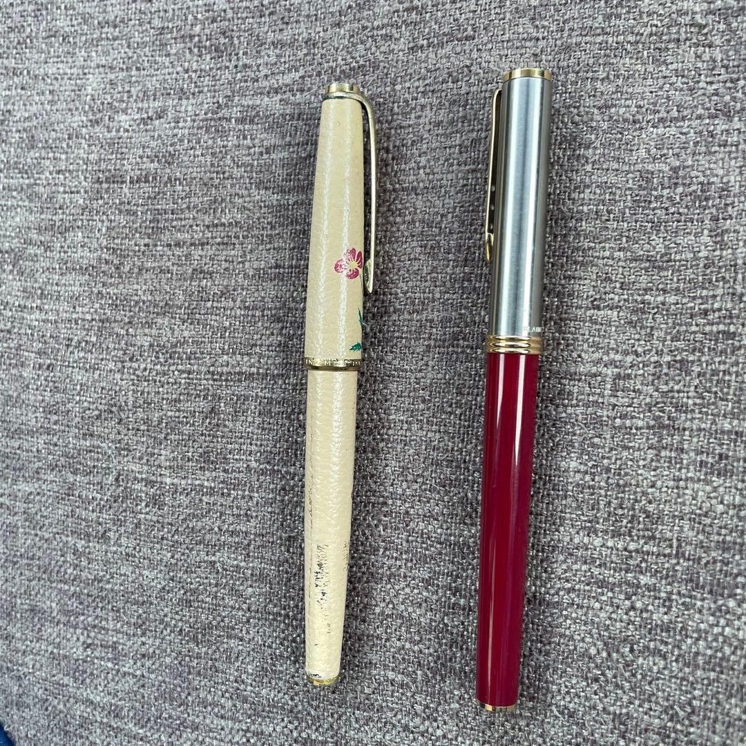 メ*ェ様 PLATINUM プラチナ万年筆 2本セット