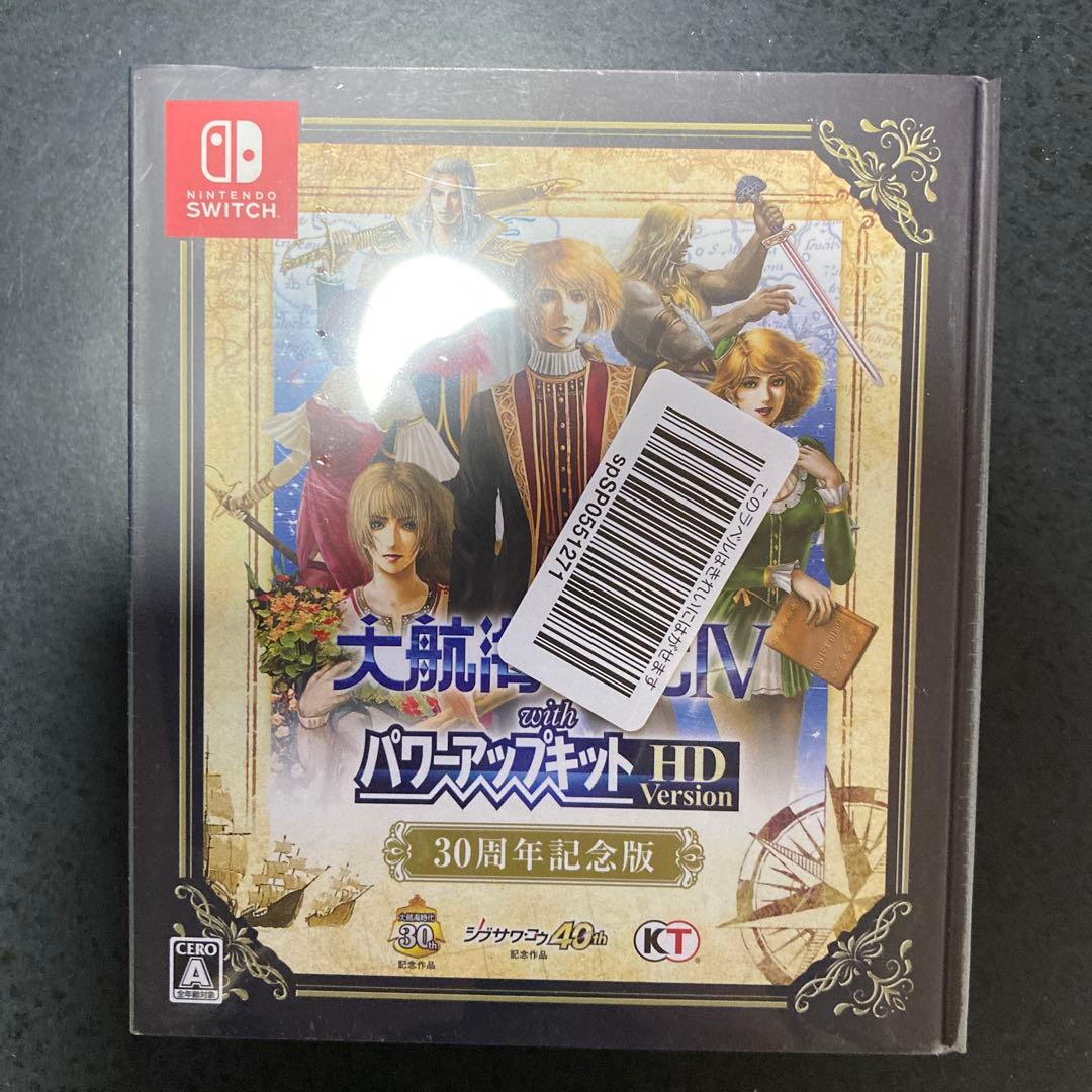 switch 大航海時代4 with パワーアップキット　30周年記念版