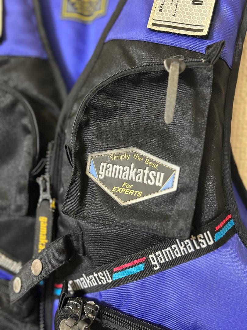 がまかつ　フローティングベスト&手袋