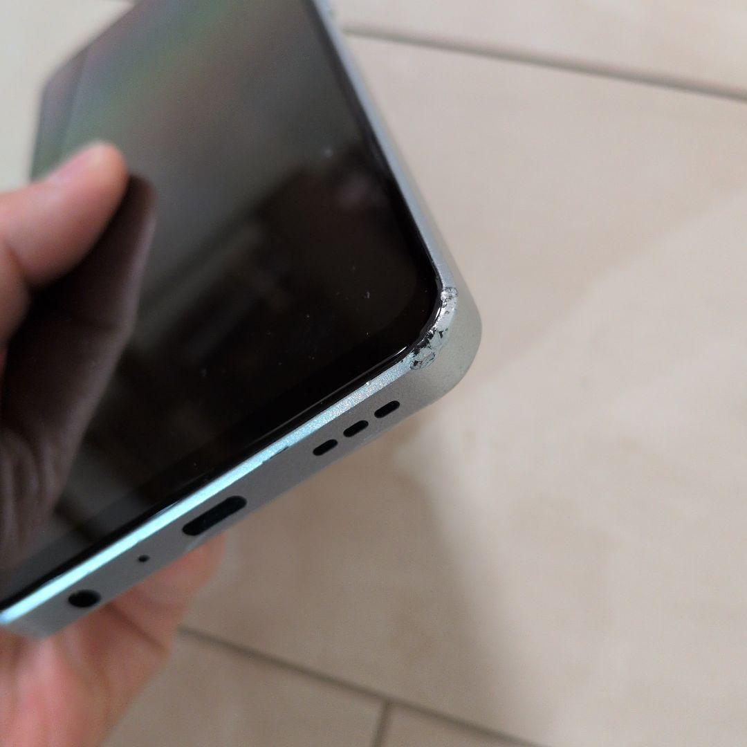 OPPO　Reno9A 本体 ムーンホワイト 画面割れあり