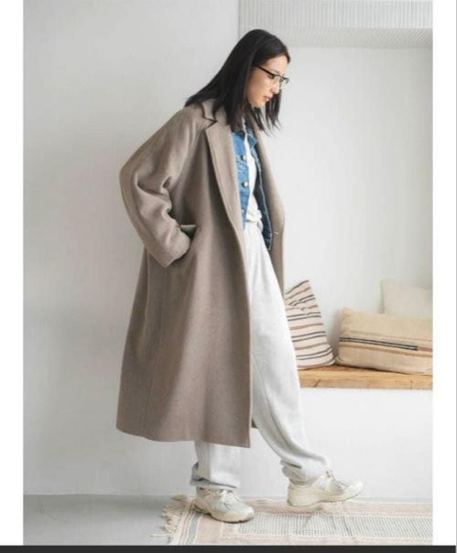 Ungrid ルーズシルエットチェスターコート