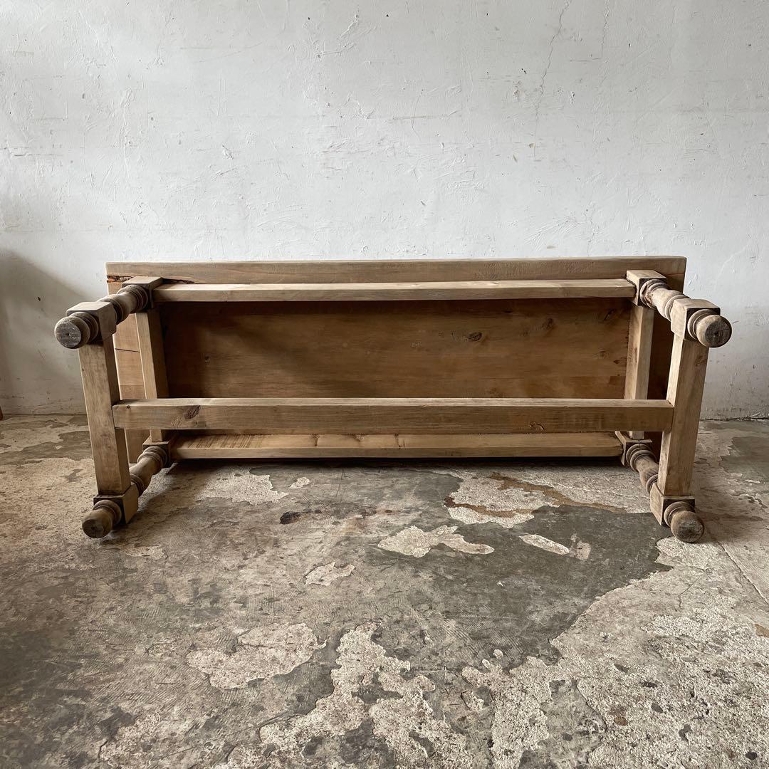 ビンテージ　サイドローテーブル　コーヒーテーブル　ベンチ　テレビ台