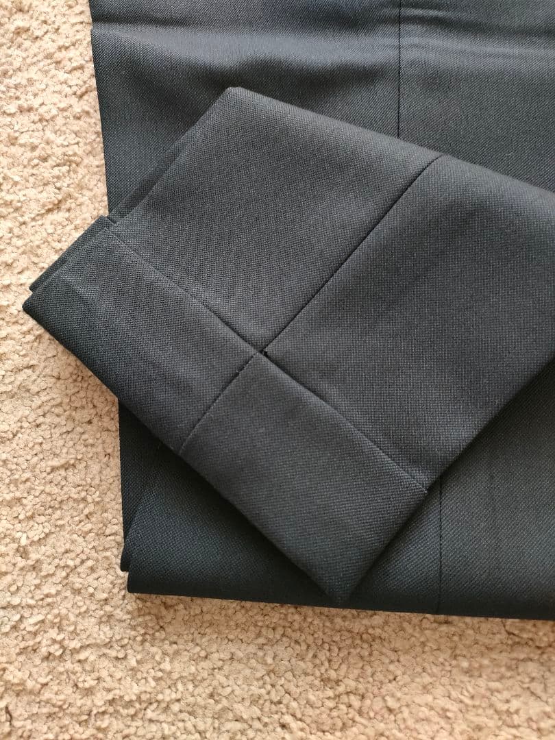 【美品】INCOTEX ダークネイビー スラックス 44