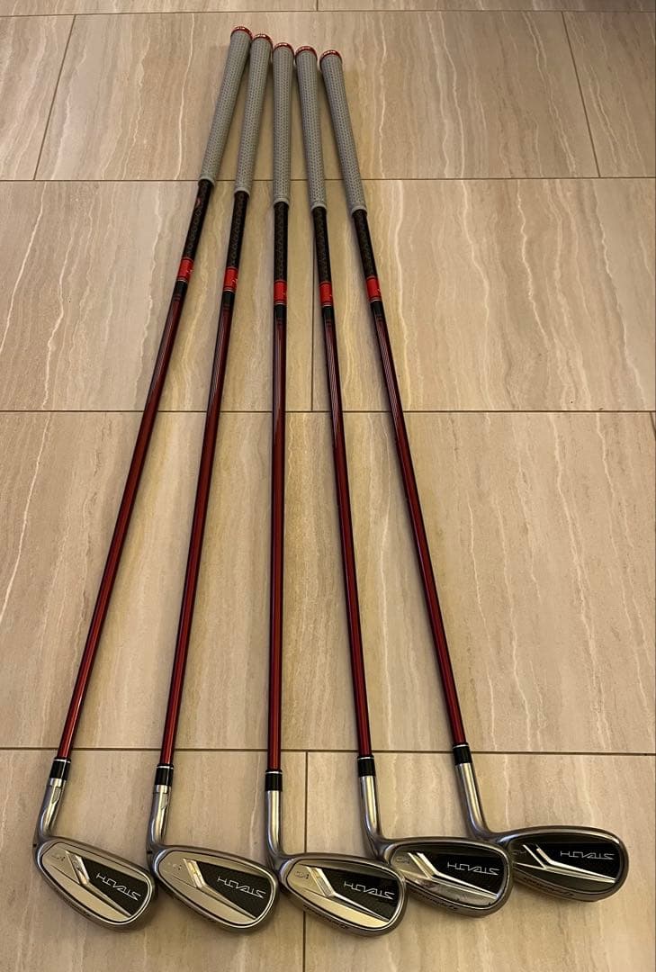 ●テーラーメード ステルス HD レディース アイアン5本セット美品