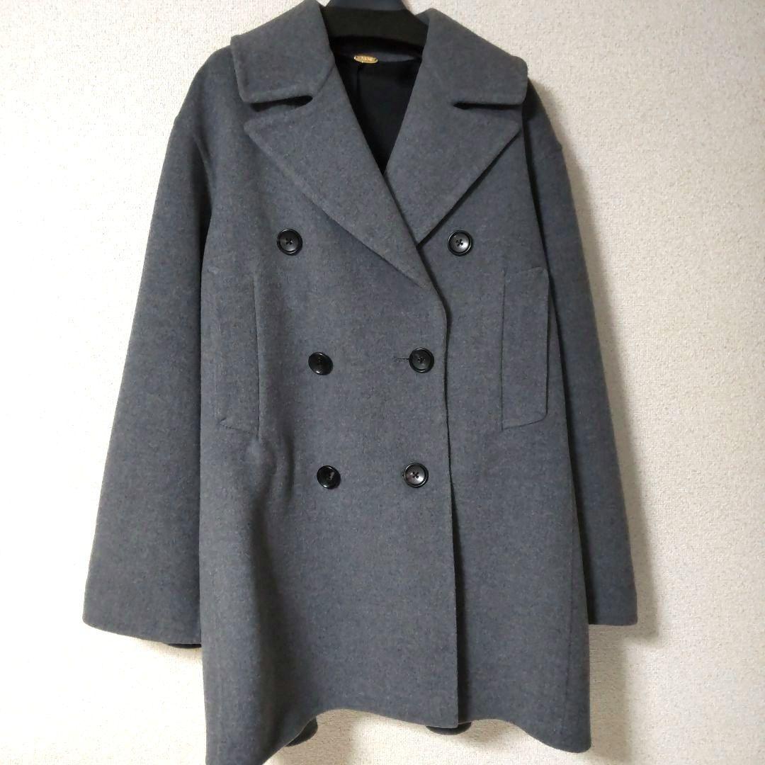 Deuxieme Classe Viclor ハーフ コート グレー