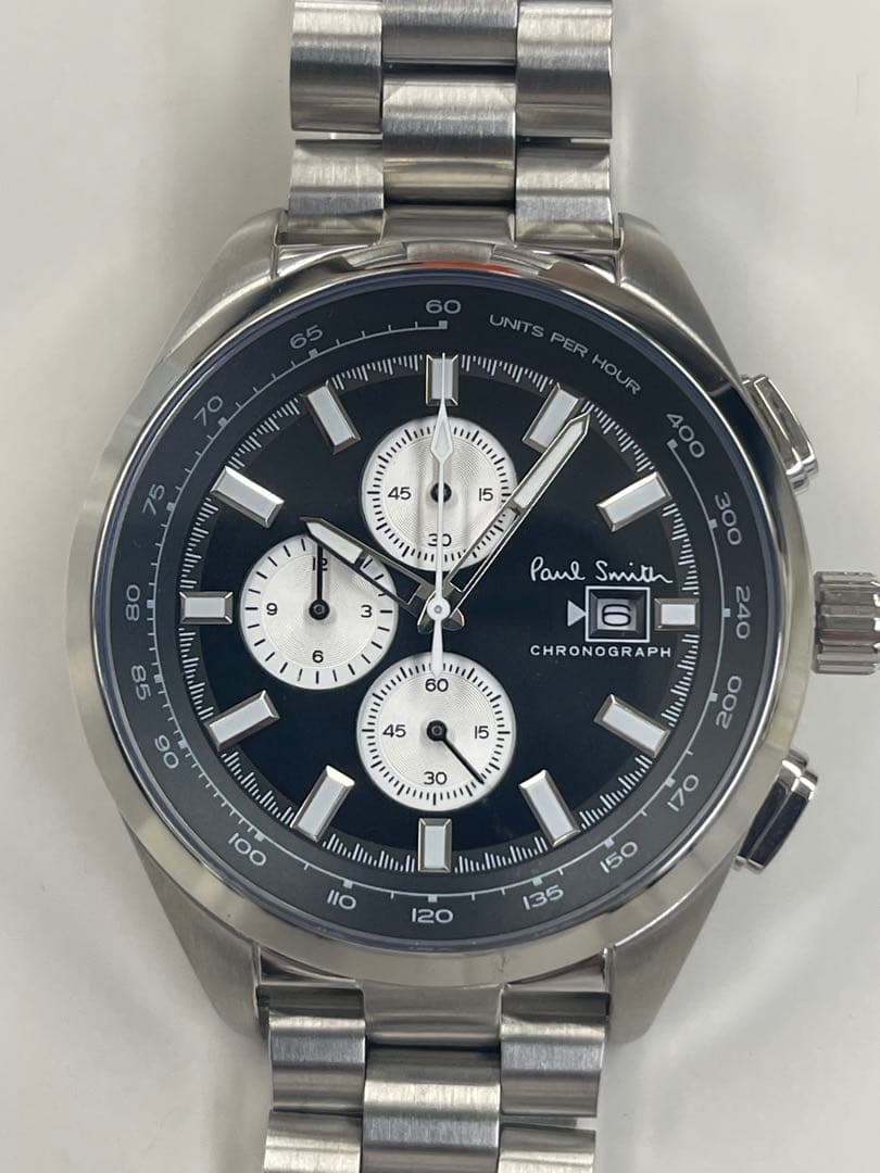 ポールスミス PS0110014 メンズ クロノグラフ クォーツ腕時計