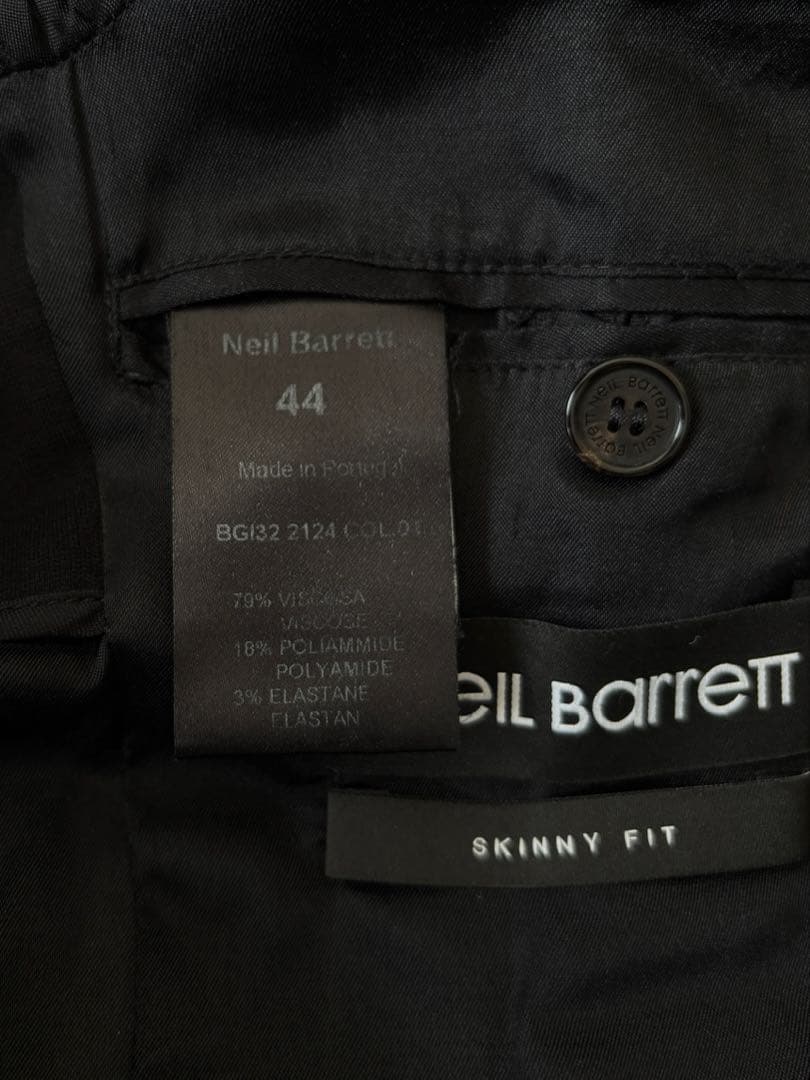NEIL BARRETT ジャケット SKINNY FIT 44