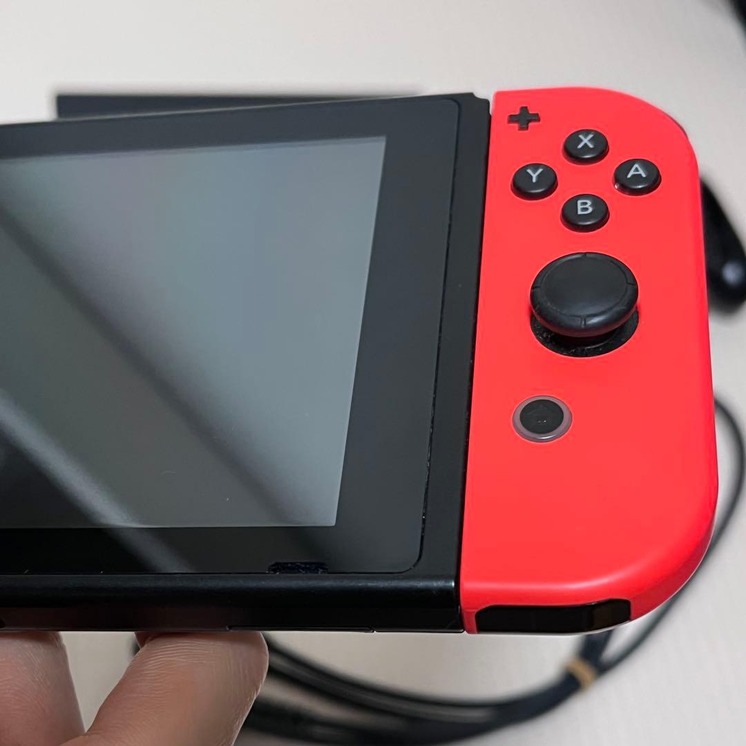 Nintendo Switch 青/赤 本体 + 付属品　美品