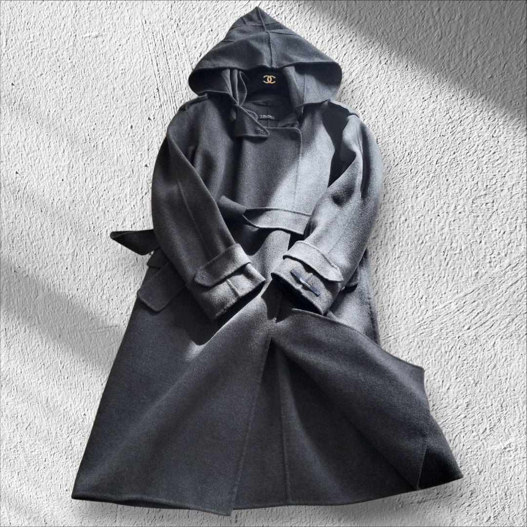 エスマックスマーラＳMax Mara クチートアマーノ ダブルフェイス コート