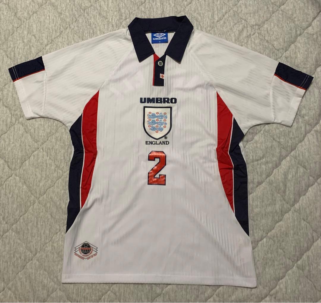 ウェア UMBRO England CAMPBELL football shirts