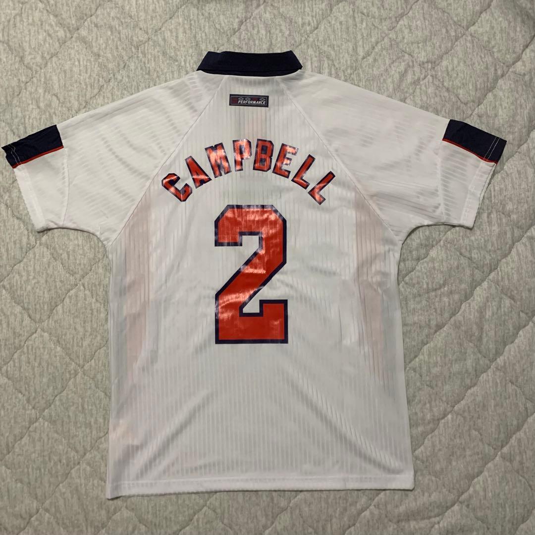 ウェア UMBRO England CAMPBELL football shirts